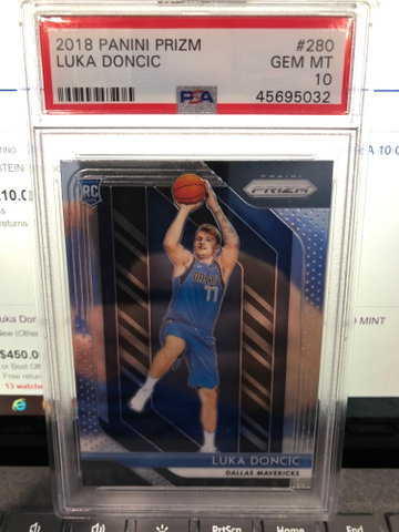 Luka Doncic Prizm PSA 10 289