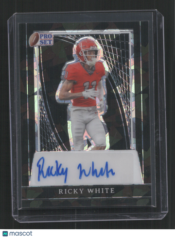 2024 Pro Set RICKY WHITE #PA-RW1 /5 AUTO SN,AU,/5