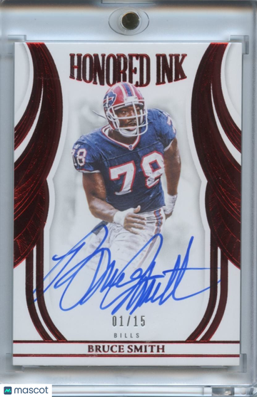2025 Panini Flawless Bruce Smith 10 Panini Authentic