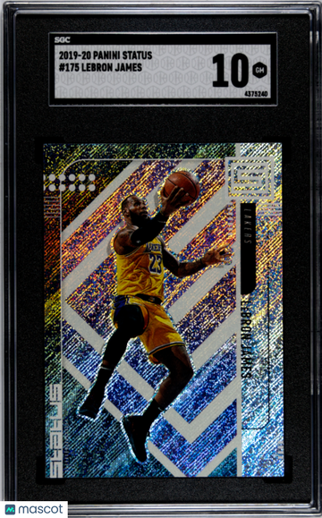 2019-20 Panini Status LeBron James #175 SGC 10
