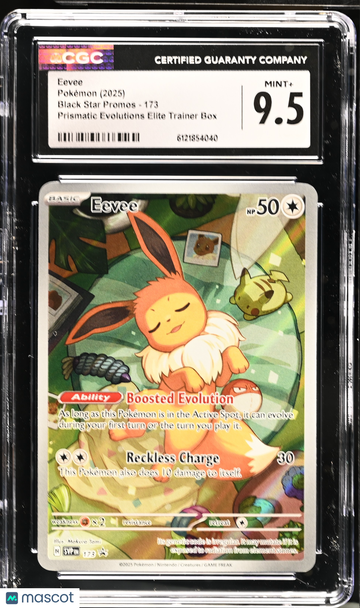 2025 Pokemon Black Star Promos Eevee CGC 9.5 #173
