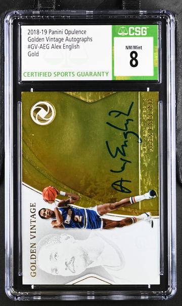 Alex English 2018-19 Opulence Auto 