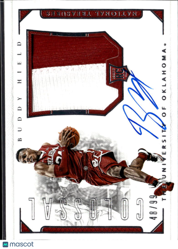 2016 Panini National Treasures Collegiate Colossal Buddy Hield #104 /99 Patch RC