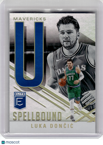 2021 Panini Donruss Elite Spellbound Basketball—Luka Dončić #17 —Very Good