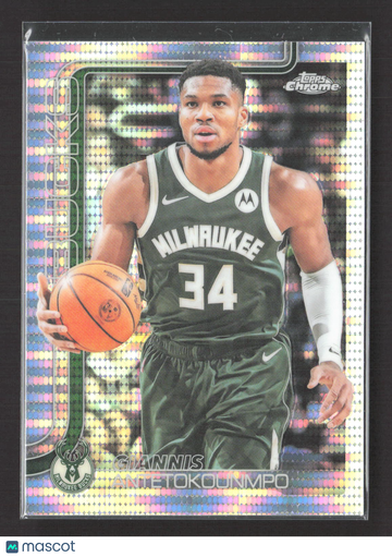 2025 Topps Chrome Giannis Antetokounmpo #137 pulsar