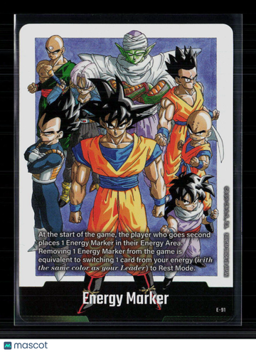2024 Dragon Ball Super Card Game Fusion World FB01 Goku Piccolo Energy Marker #E-91