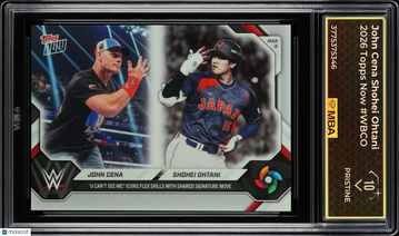 2026 Topps Now John Cena Shohei Ohtani #WBCO MBA 10