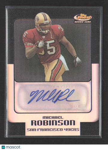 2006 Topps Finest Michael Robinson #178 Refractor