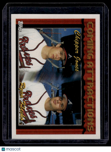 1994 Topps Chipper Jones / Ryan Klesko CA #777