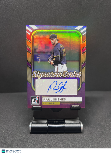 2026 DONRUSS PAUL SKENES SIGNATURE SERIES AUTO PURPLE /49