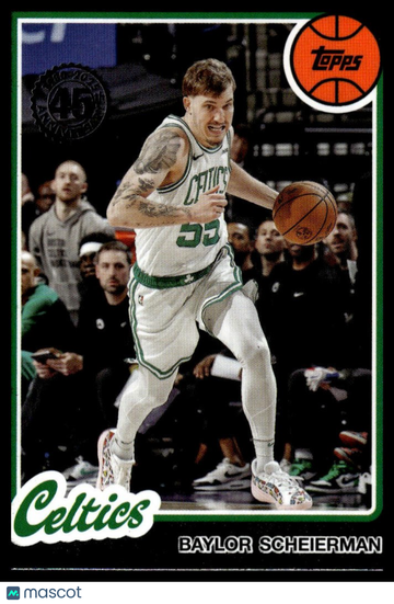 2025-26 Topps Baylor Scheierman #80BK-49 1980-81 Topps Basketball