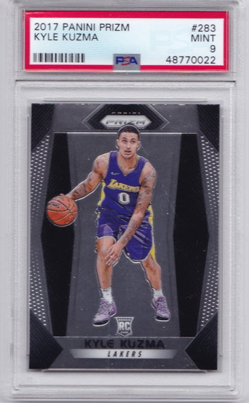 Kyle Kuzma 2017 Prizm PSA 9 