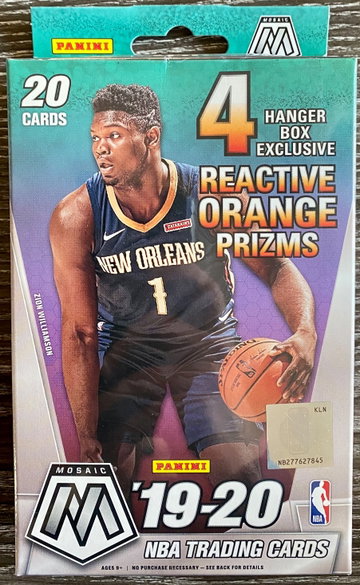 2019-20 Mosaic NBA Hanger Box (Factory Sealed)
