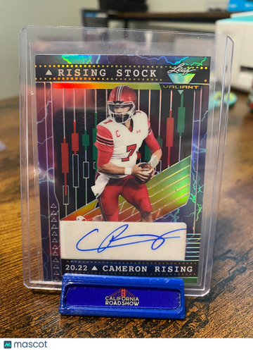 2022 Leaf Valiant Cameron Rising #RS-CR1 Leaf