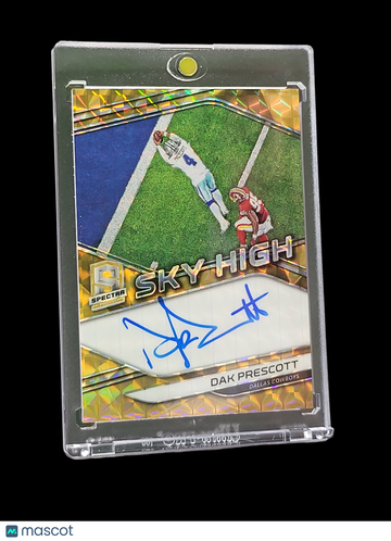 2019 Panini Spectra Prizm Sky High Dak Prescott #SH-DP Gold /10