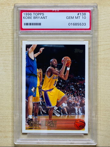 Kobe Bryant RC1996 Topps 