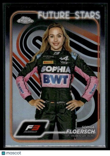 2024 Topps Chrome Formula 1 Sophia Florsch #62 Refractors