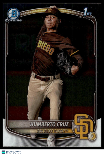 2025 Bowman Humberto Cruz #BCP-96 Chrome Prospects