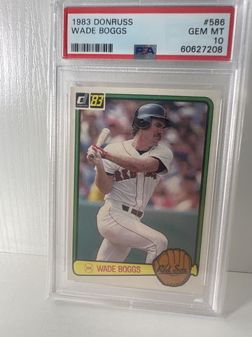 1983 Donruss Wade Boggs #586  PSA 10