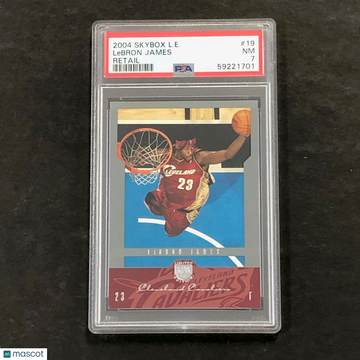2004 Skybox L.E. LeBron James #19 Retail PSA 7