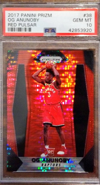 OG Anunoby Prizm Red Pulsar