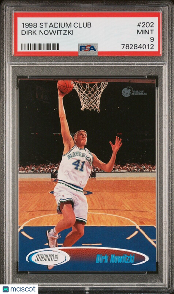 1998 Stadium Club Dirk Nowitzki #202 PSA 9