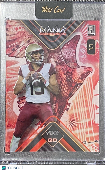 2024 Wild Card Jordan Travis Red