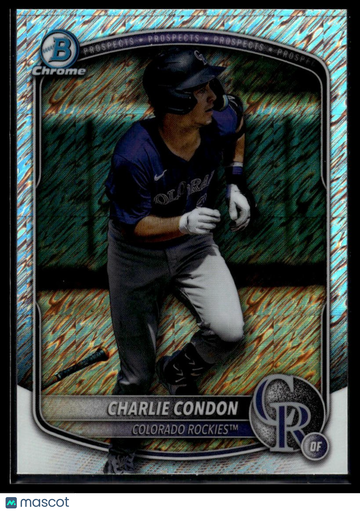 2025 Bowman Chrome Charlie Condon #BCP-248 Bowman Chrome Prospects Shimmer SN