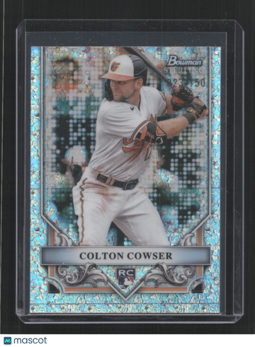 2024 Bowman Sterling COLTON COWSER #BSR-43 /150 RC REFRACTOR SN,RC