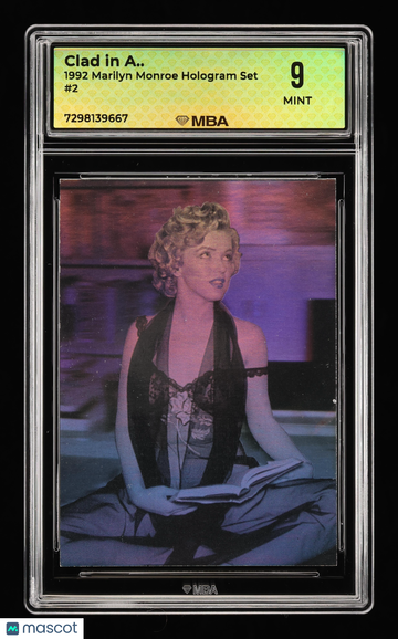 1992 Marilyn Monroe Hologram Set Clad in A.. 9 MBA 9 #2