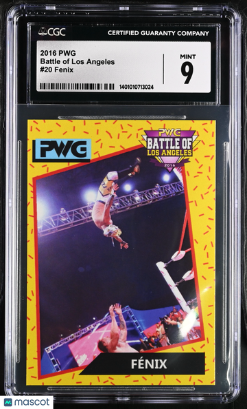 2016 PWG Fenix #20 Battle of Los Angeles CGC 9