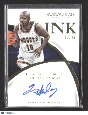 2015 Panini Immaculate Collection Tim Hardaway #67 /99