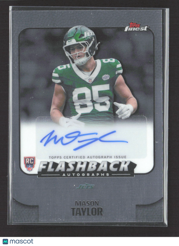 2025 Topps Finest Flashback Autographs Mason Taylor #FBA-MT RC Auto