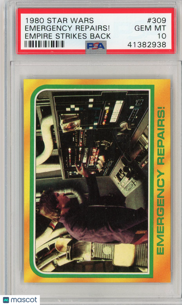 1980 Star Wars Empire Strikes Back Emergency Repairs! #309 PSA 10