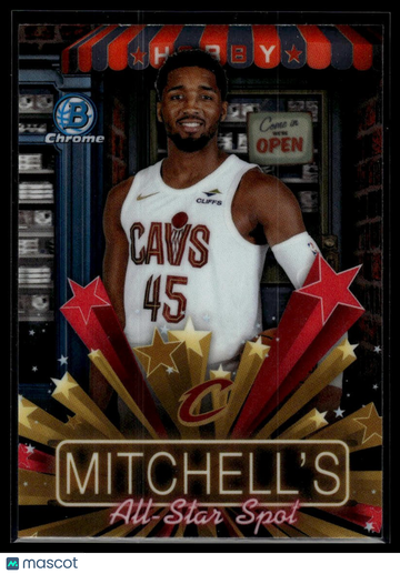 2025-26 Bowman Donovan Mitchell #HS-5 Hobby Stars