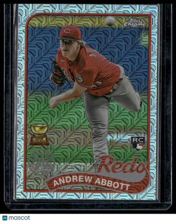 2024 Topps Andrew Abbott #T89C-8 1989 Topps Baseball 35th Anniversary Chrome (Series One)