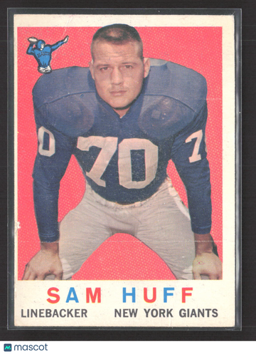 1959 Topps Sam Huff #51