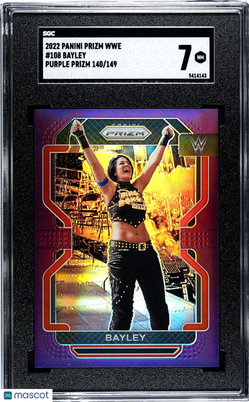 2022 Panini Prizm WWE Bayley #108 SGC 7