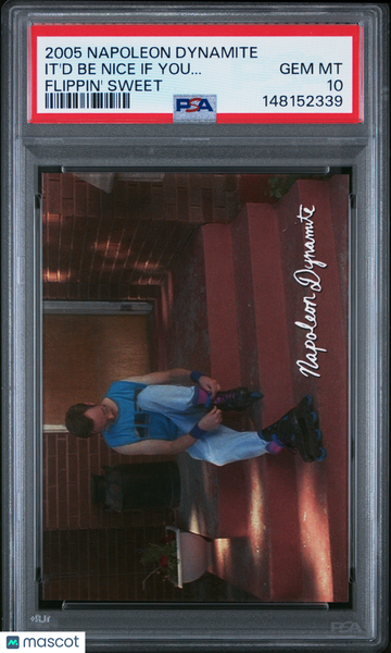 2005 Neca Napoleon Dynamite Flippin' Sweet KIP DYNAMITE PSA 10