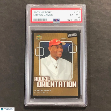 2003 Upper Deck Victory LeBron James #101 PSA 6