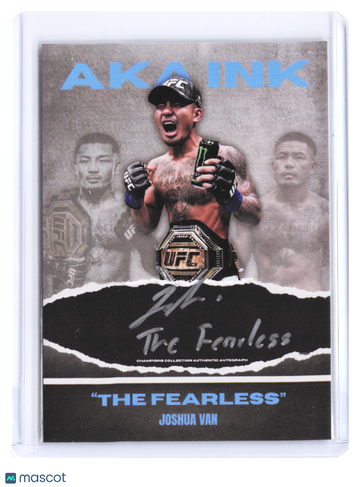 2026 Champions Collection AKA Ink Joshua Van #AKA-JV AKA INK BLUE