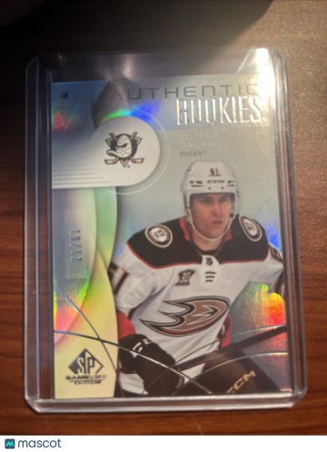 2024-25 Upper Deck SP Game Used - [Base] - Rainbow Foil Cutter Gauthier #278 Rainbow Foil Short Print