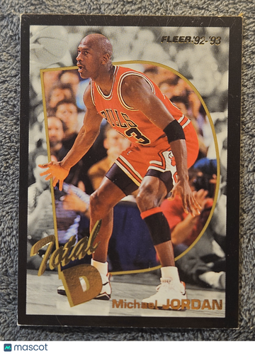 1992 Fleer Total D Michael Jordan #5