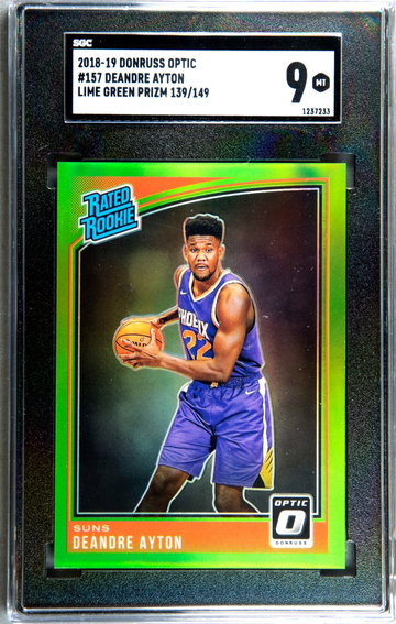 DeAndre Ayton 2018 Optic Lime Green /149