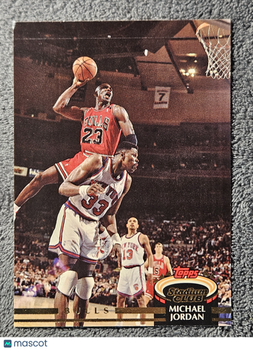 1992 Topps Stadium Club #1 Michael Jordan
