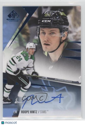 2023-24 Upper Deck SP Game Used - [Base] - Autographs Roope Hintz #57 Autographs