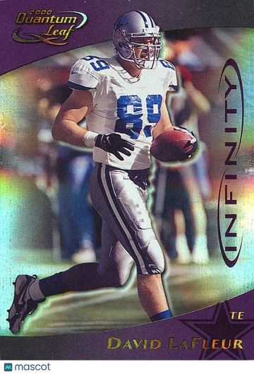 David LaFleur 2000 Quantum Leaf Purple Dallas Cowboys