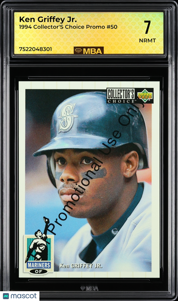 1994 Collector's Choice Ken Griffey Jr. #50 Promo MBA 7