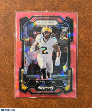 2024 Panini Prizm Draft Picks - Red Ice Blake Corum #128