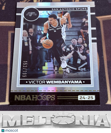 2024-25 Hoops Victor Wembanyama #165 Premium Box Set SN